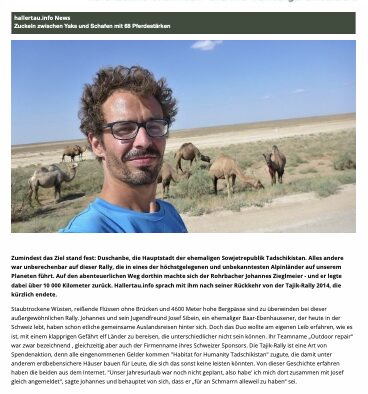 hallertau.de article preview