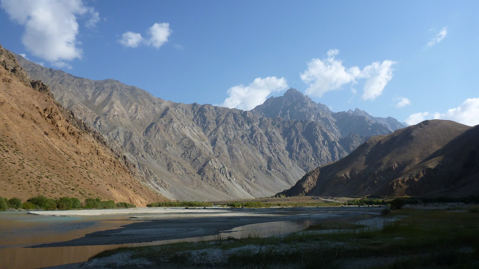 Rally in Tajikistan in the Pamirs