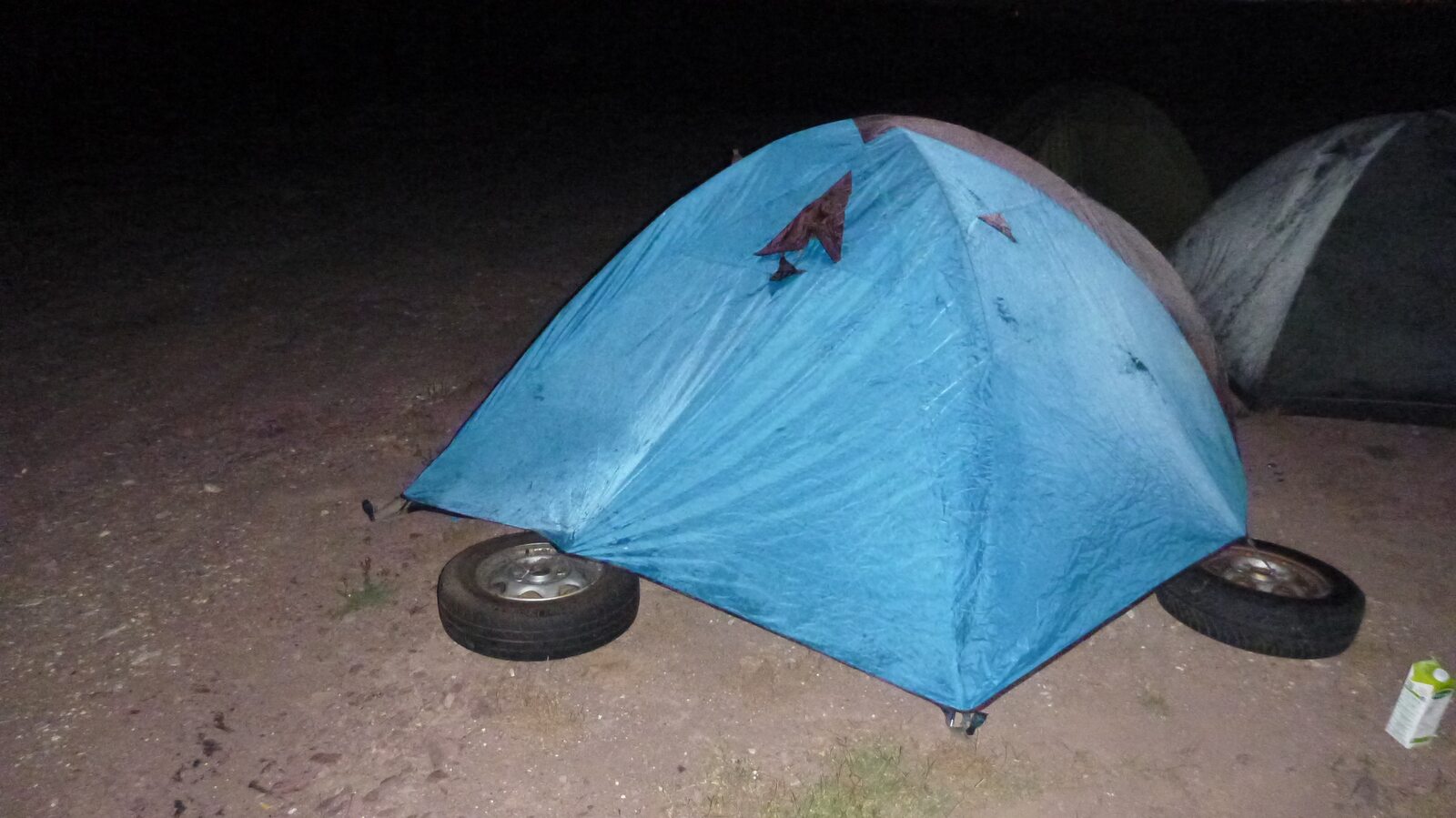 Camp during the rally